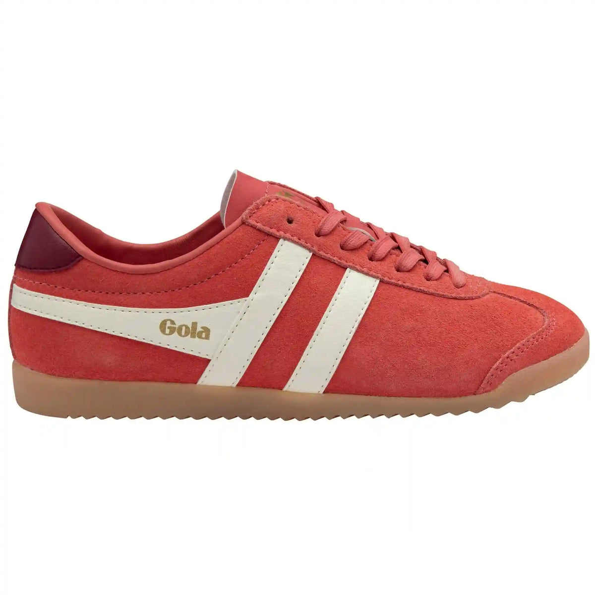 Gola Classics Women's Bullet Suede Sneakers - Coral/Off White/Pale Gum