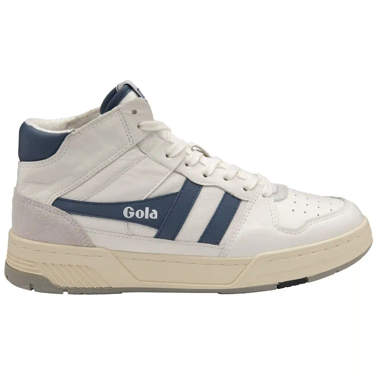 Gola Classics Men's Allcourt High Sneakers - White/Moonlight