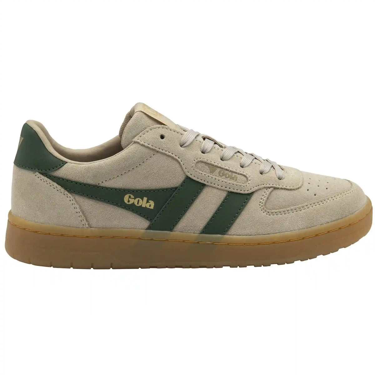 Gola Classics Women's Hawk Suede '86 Sneakers - Bone/Evergreen/Gum