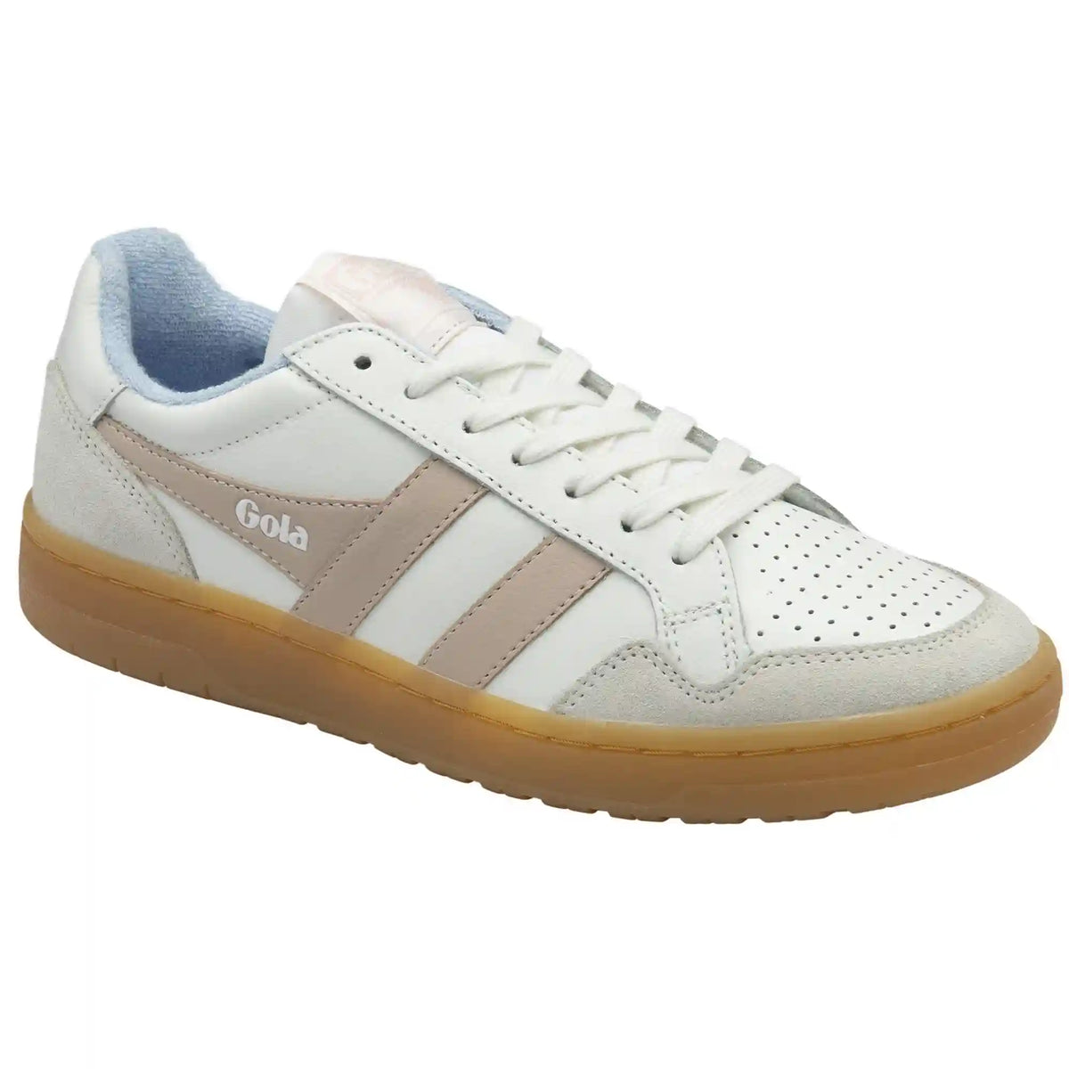 Gola Classics Women's Eagle '86 Sneakers - White/Rose/Air/Gum