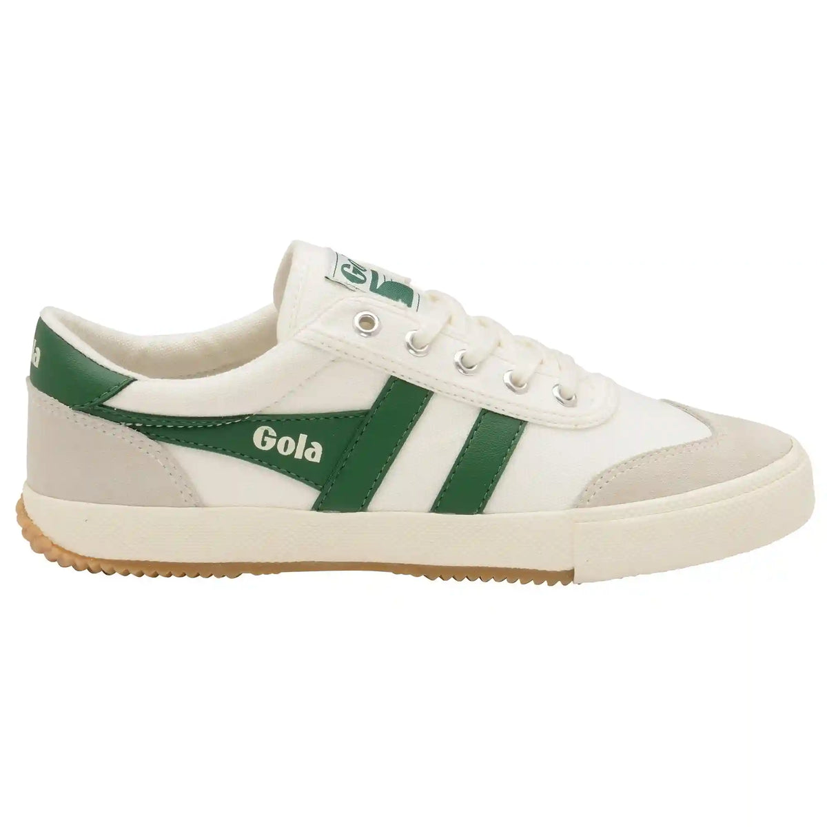 Gola Classics Women's Badminton Sneakers - Off White/Green