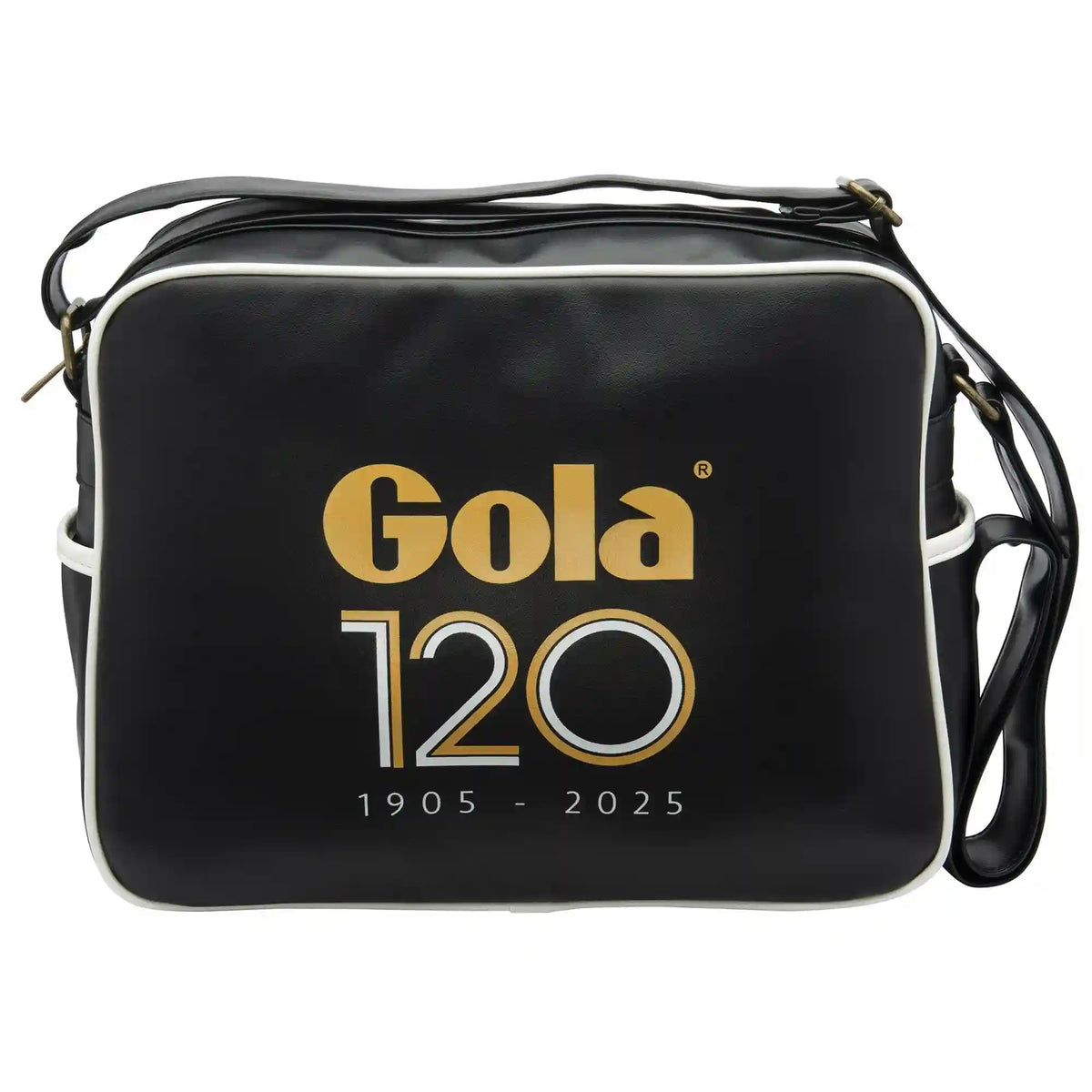 Gola Classics Redford 120 Anniversary Messenger Bag - Black/Sun