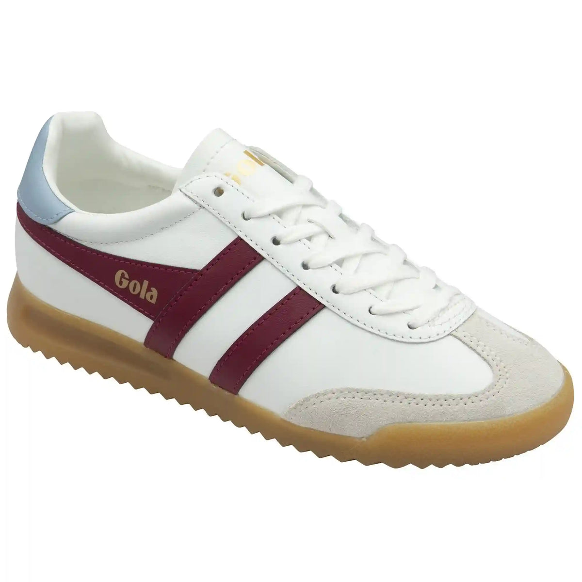 Gola Classics Women's Torpedo Leather Sneakers - White/Cerise/Air