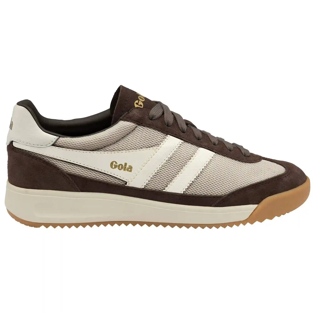 Gola Classics Women's Tornado '88 Mesh Sneakers - Bone/Dark Brown/Off White