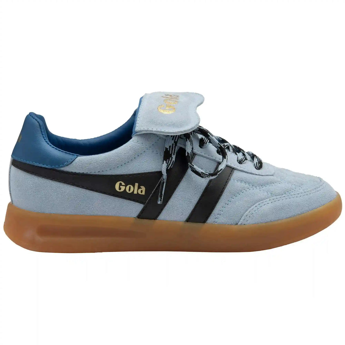 Gola Classics Women's Stadia '86 Sneakers - Air/Black/Sapphire/Gum