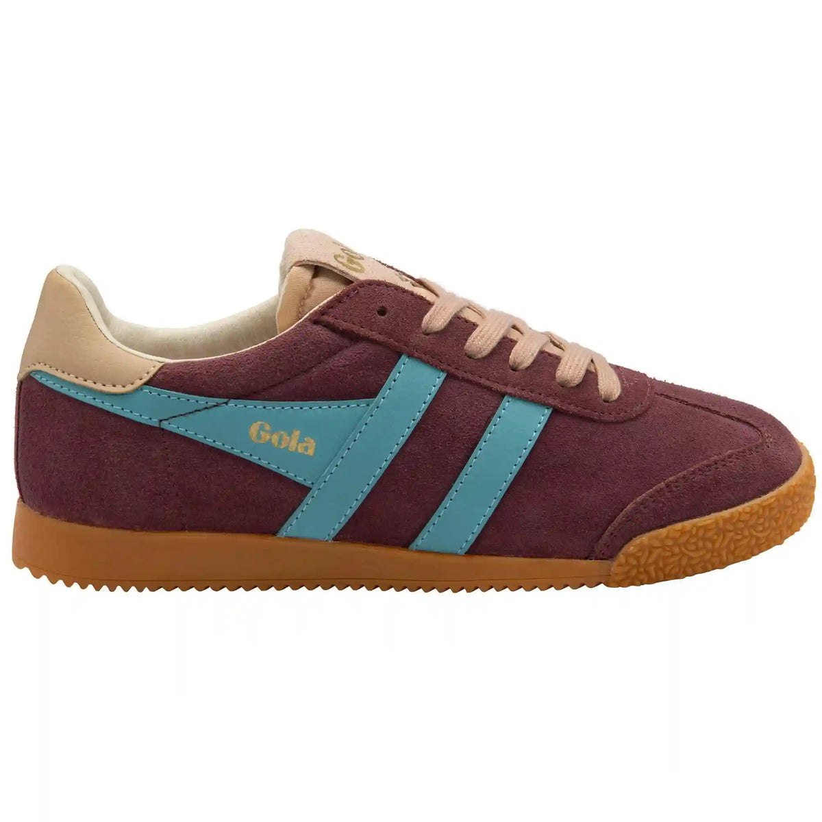 Gola Classics Women's Elan Sneakers - Windsor Wine/Ocean/Cameo