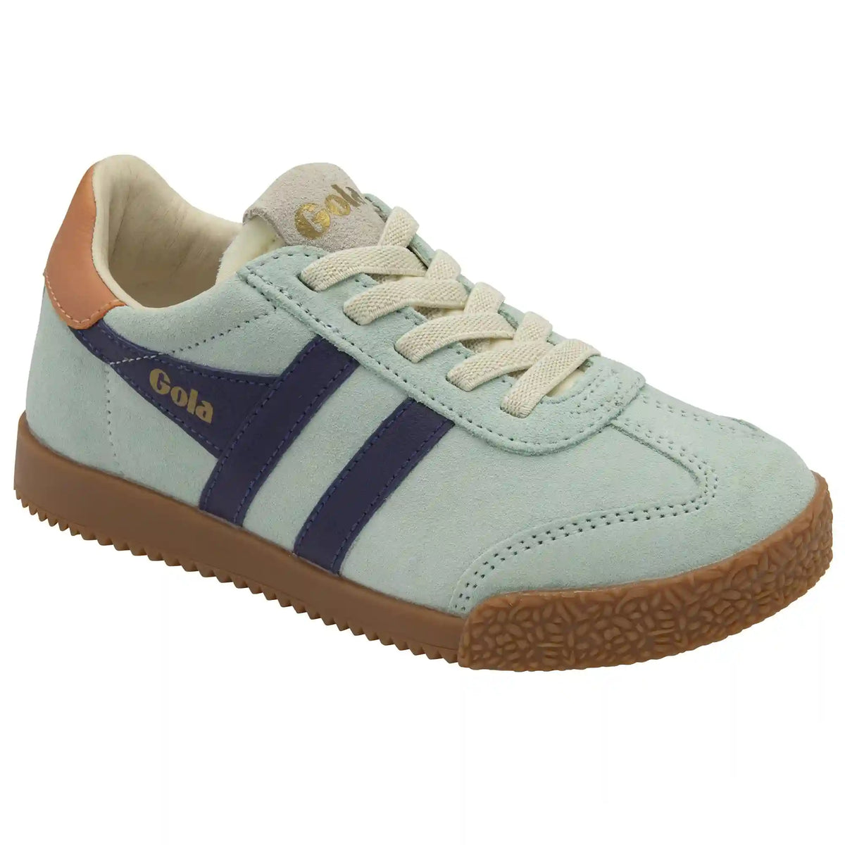 Gola Classics Kids' Elan Sneakers - Surf/Plum/Terracotta