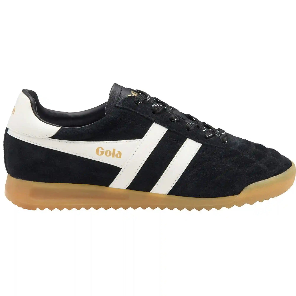 Gola Classics Women's Stadium Suede Sneakers - Black/Off White
